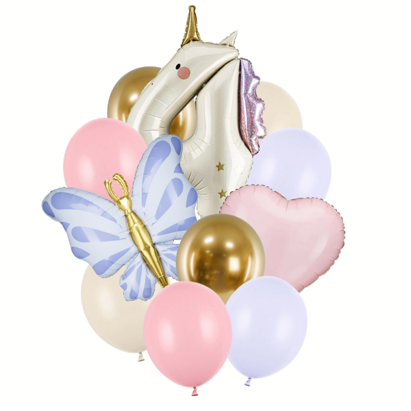 Balónkový buket - Jednorožec