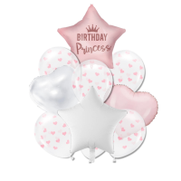 Balnkov buket - Birthday Princess 10 ks