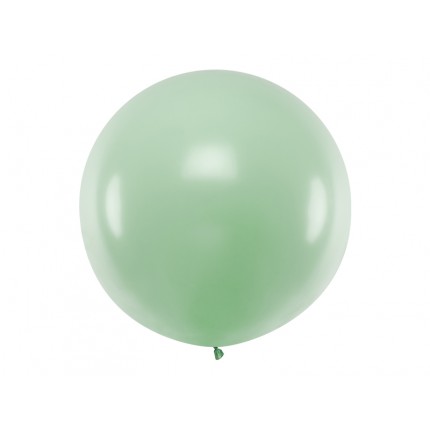 Balón 1m pastelový pistáciový