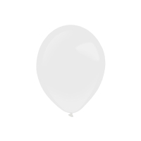 Balniky latexov dekoratrske biele 12 cm 100 ks