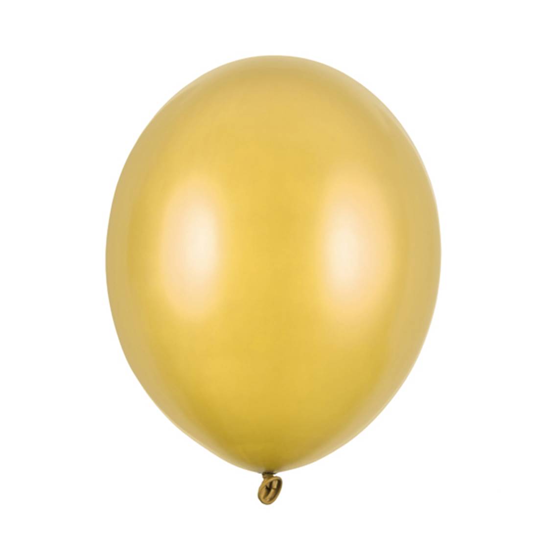 BALÓNIKY latexové 30cm metalické zlaté 1ks