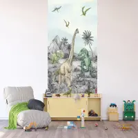 Detsk vliesov fototapeta na stenu Dino | 150 x 270 cm | FTD2P 5603 - 002