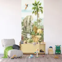 Detsk vliesov fototapeta na stenu Zvierat Divoiny | 150 x 270 cm | FTD2P 5607 - 004