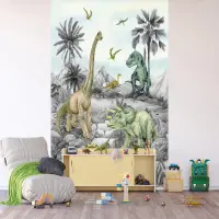 Detsk vliesov fototapeta na stenu Pradvny Svet | 225 x 270 cm | FTD3P 5155 - 001