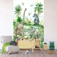 Detsk vliesov fototapeta na stenu Pradvny Svet | 225 x 270 cm | FTD3P 5157 - 002