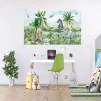Detsk vliesov fototapeta na stenu Pradvny Svet | 170 x 75 cm | FTDNH 5505-002