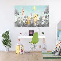 Detsk vliesov fototapeta na stenu Zvierac veierok | 170 x 75 cm | FTDNH 5511-005