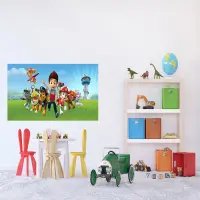 Detsk vliesov fototapeta na stenu Labkov Patrola Vyra na Pomoc | 170 x 75 cm | FTDNH 5527