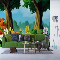 Detsk vliesov fototapeta na stenu Maovan Ztiie Lesa | 375 x 270 cm | FTNXXL 0402
