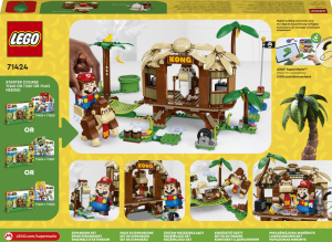 LEGO® Super Mario™ 71424 Donkey Kongův dům na stromě – rozšiřující set