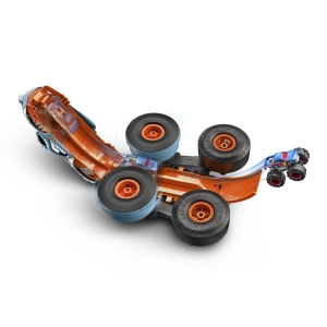 Hot Wheels RC Monster trucks transformující se Rhinomite 1:1