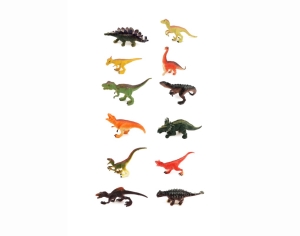 Sek s figurkou dinosaura