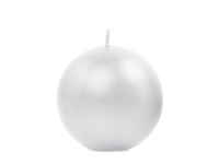Koule Metalick Svka, perla, 6cm (1 bal. / 10 ks)