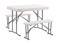 TENTino Detsk skladac pivn set (stl + 2x lavica)