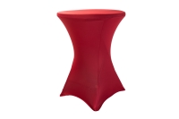 Elastick obrus EXTREME na koktailov bistro stl 70-80 cm VIAC FARIEB Farba obrusu: VNOV / CLARET